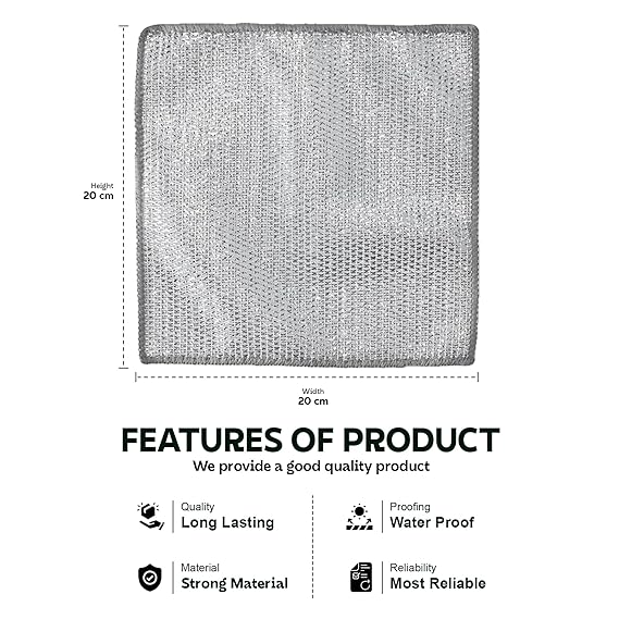 Non-Scratch Dish Wash Washing Cloth